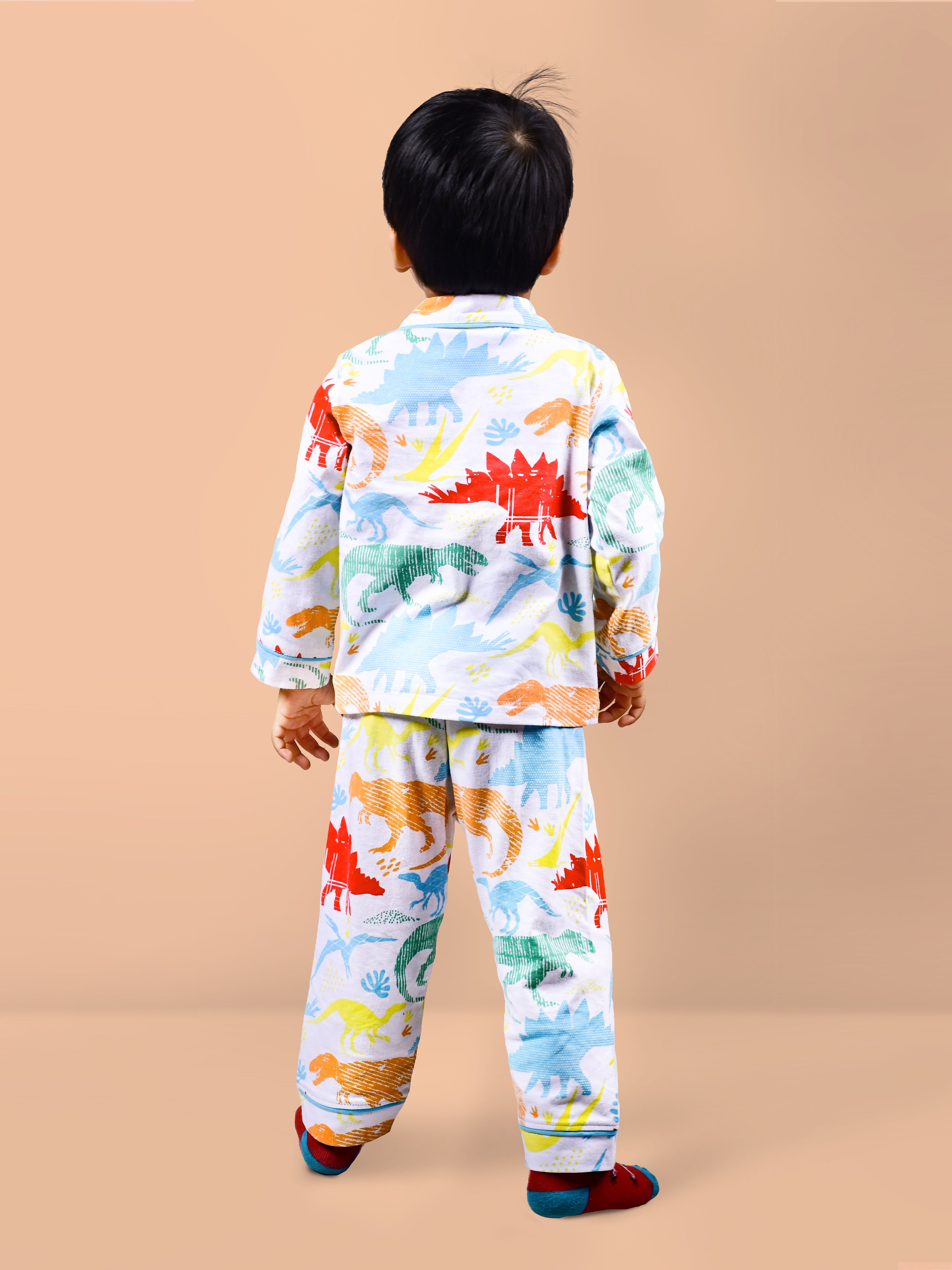 DTD Football All Over Printed Baby Boys Night Suit ON-B-FS-NS-04