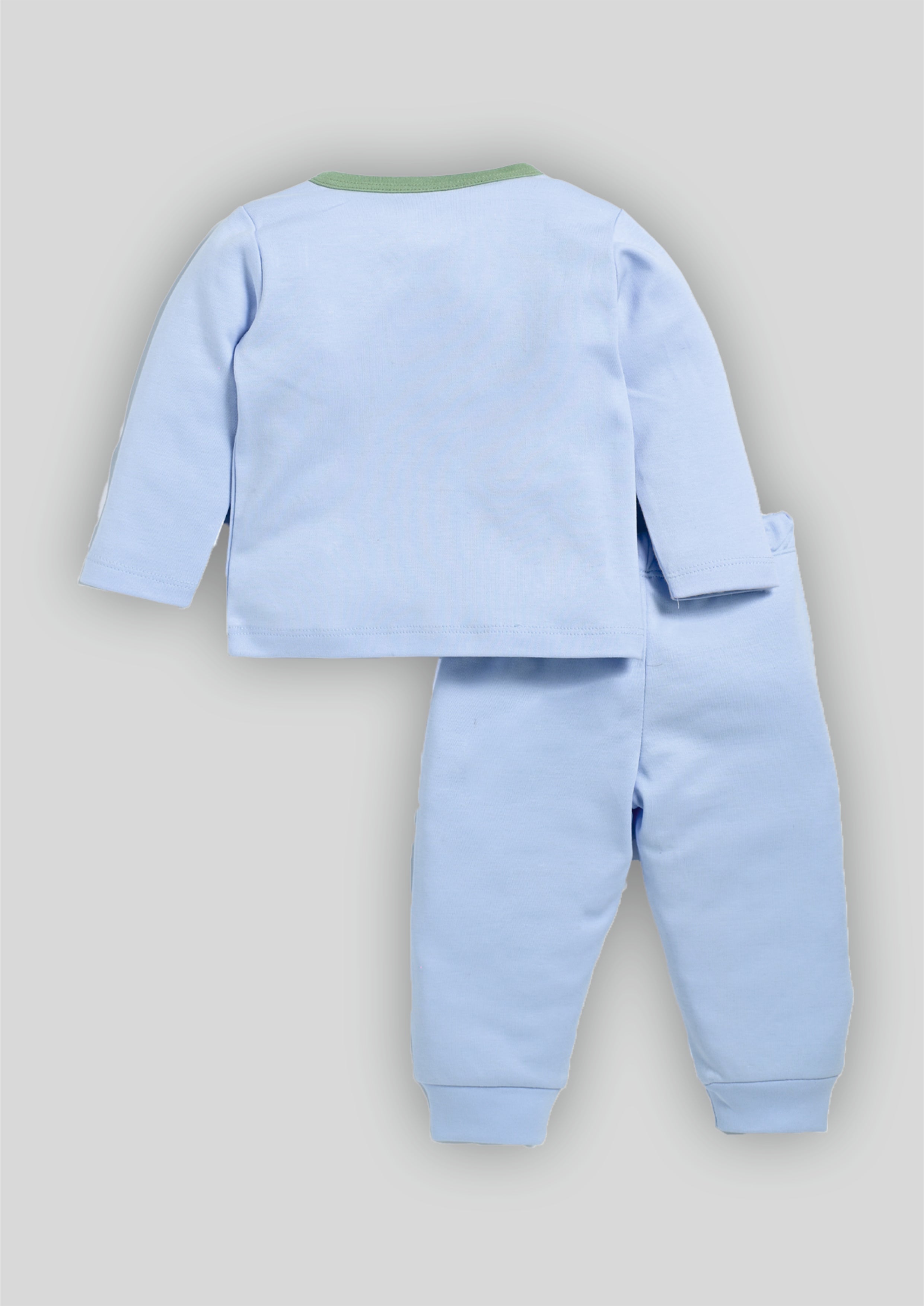 Blue Full Sleeve Front Open Set B-FO-14_SkyBlue