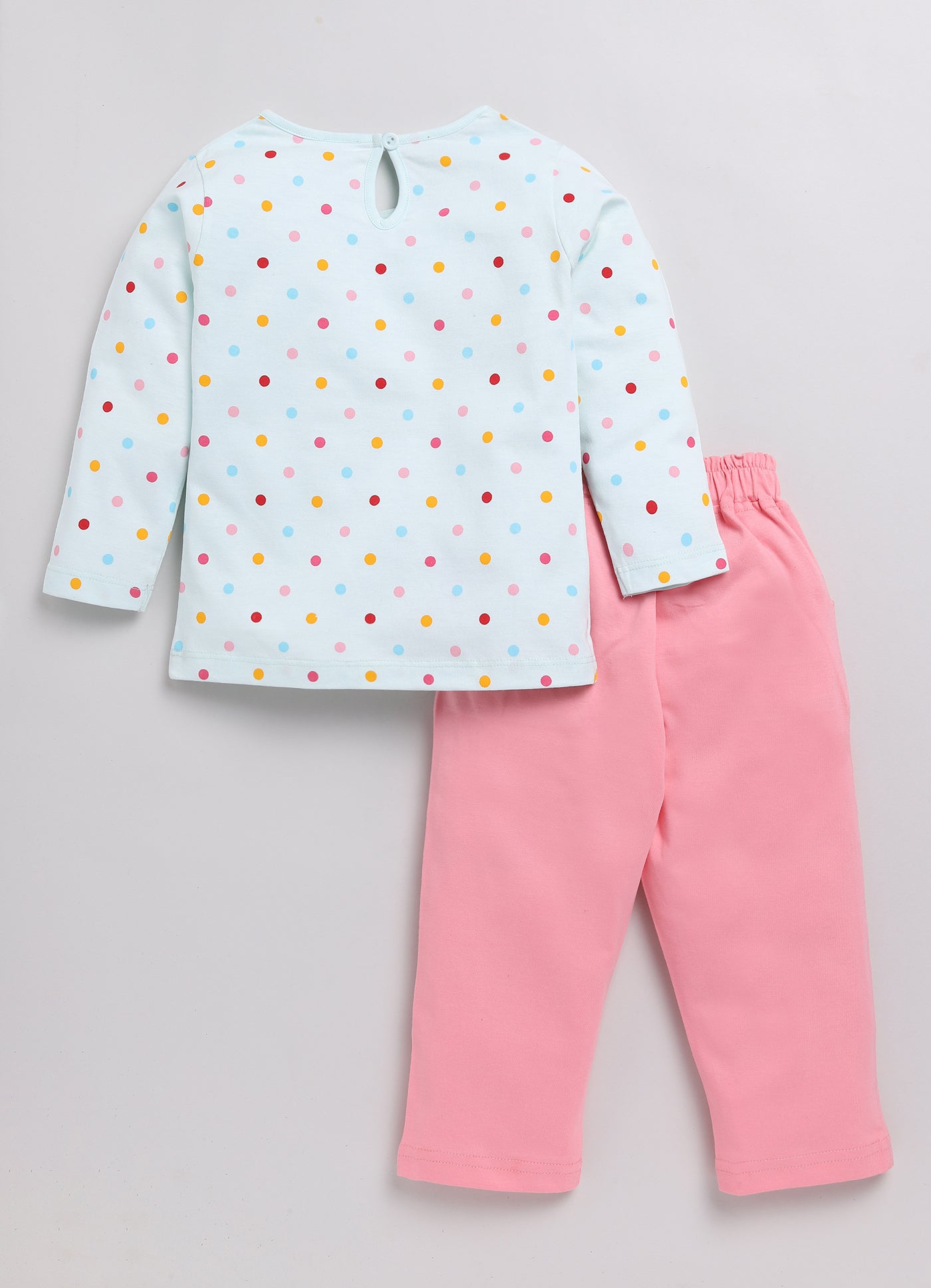 Bobby Printed Girls Full Sleeve Set-7137