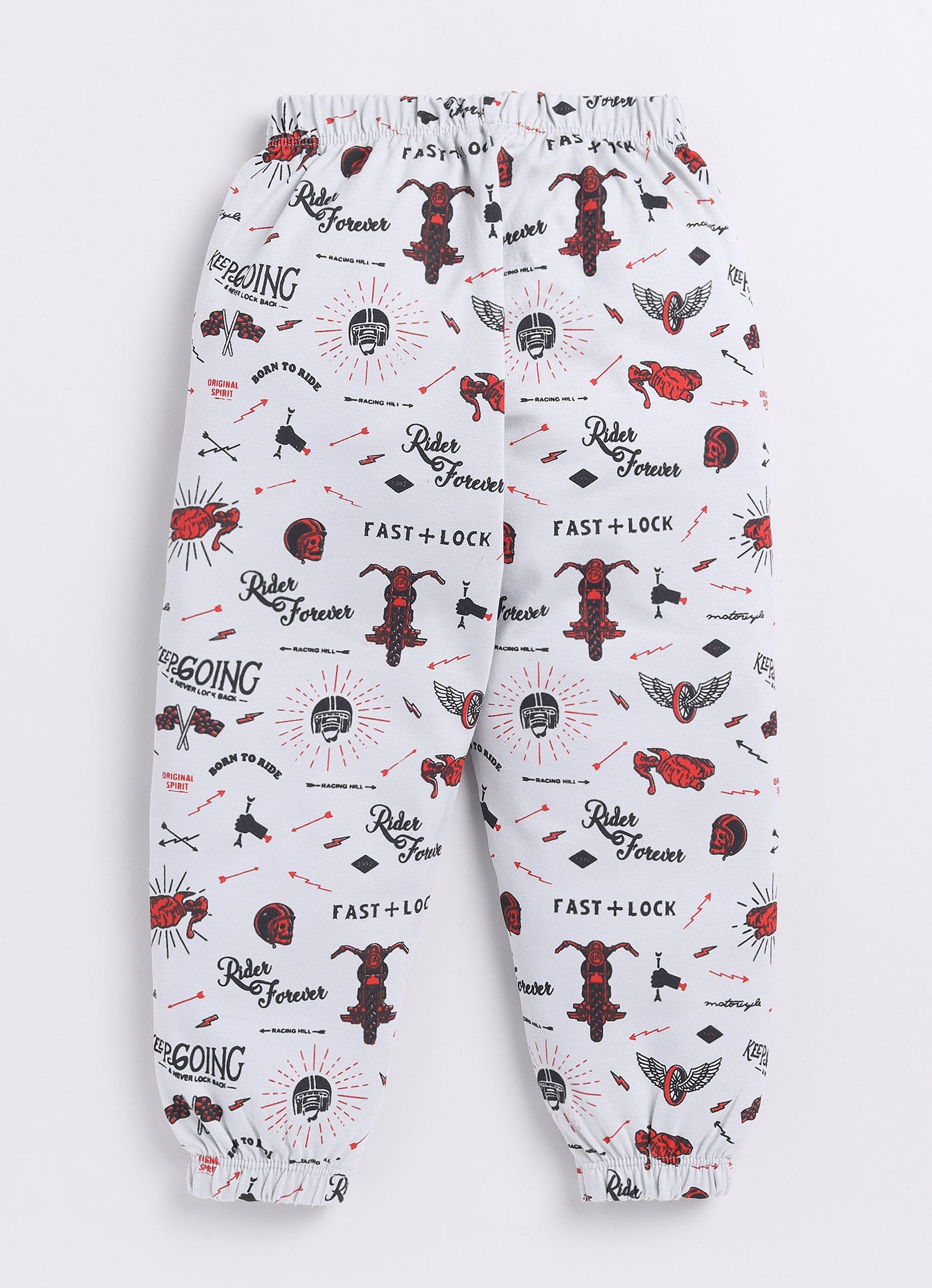 Pure Cotton Boys Pyjama Pack of 2 (R&W)