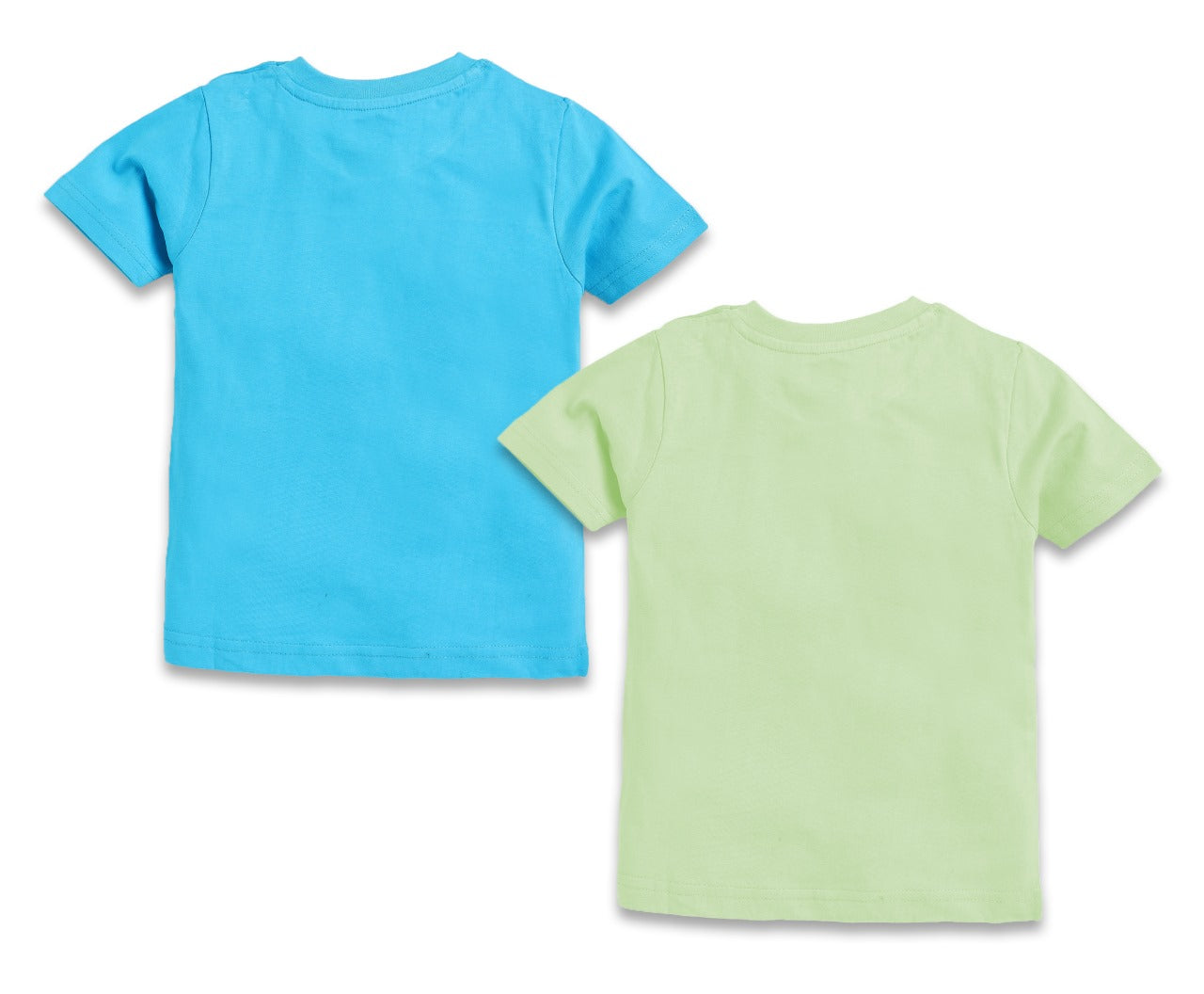 DTD Chest Print Half Sleeve T-shirt for Boys-Pack of 2-BT-710A